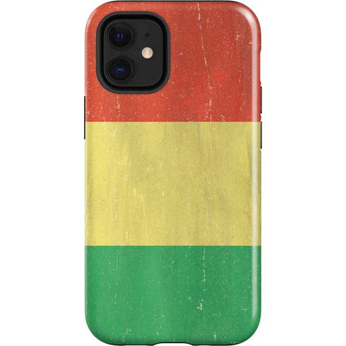 Bolivia Flag Distressed iPhone 12 Mini Impact Case